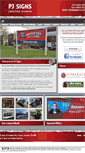 Mobile Screenshot of pjsigns.co.uk